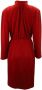 Oscar De La Renta Pre-owned Wool dresses Rood Dames - Thumbnail 2