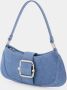 Osoi Crossbody bags Brocle Small Hobo Bag Denim Sky Suede in blauw - Thumbnail 2