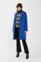 Ottod'Ame Coats Blauw Dames - Thumbnail 2