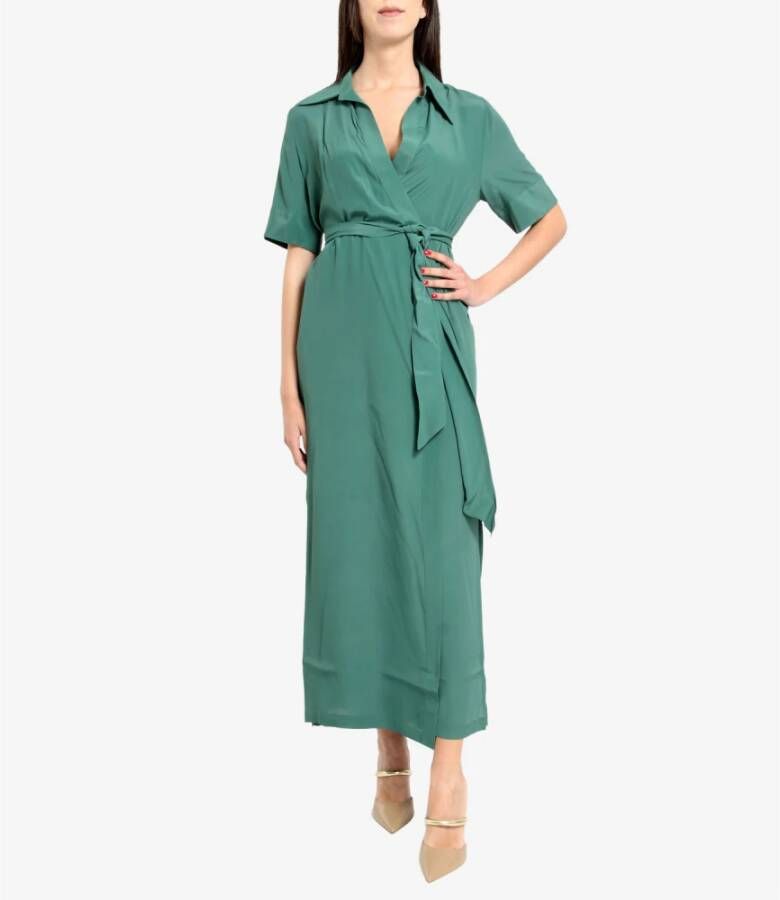 Ottod'Ame Maxi Dresses Groen Dames