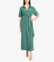 Ottod'Ame Maxi Dresses Groen Dames - Thumbnail 2