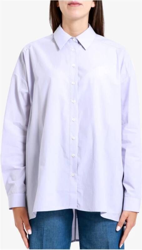 Ottod'Ame Shirts Blauw Dames