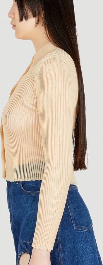 Our Legacy Mazzy Cardigan Beige Dames