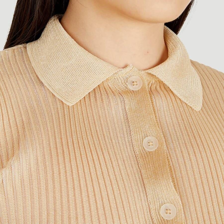 Our Legacy Mazzy Cardigan Beige Dames