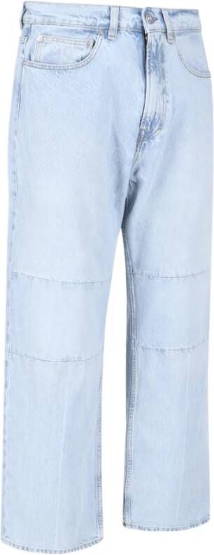 Our Legacy Straight Jeans Blauw Heren