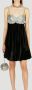 Paco Rabanne Stretch Zwarte Chenille Jurk Zwart Dames - Thumbnail 2