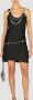 Paco Rabanne Futuristische Chain Trim Mini Jurk Zwart Dames - Thumbnail 2