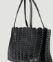 Paco Rabanne Pacoio Tote in Black Leather Zwart Dames - Thumbnail 7