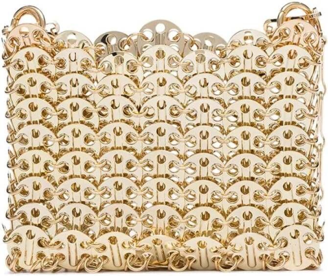 Paco Rabanne Shoulder Bags Geel Dames