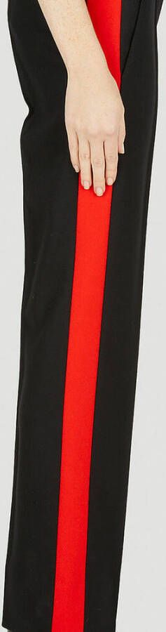 Paco Rabanne Futuristische militaire wollen broek Zwart Dames