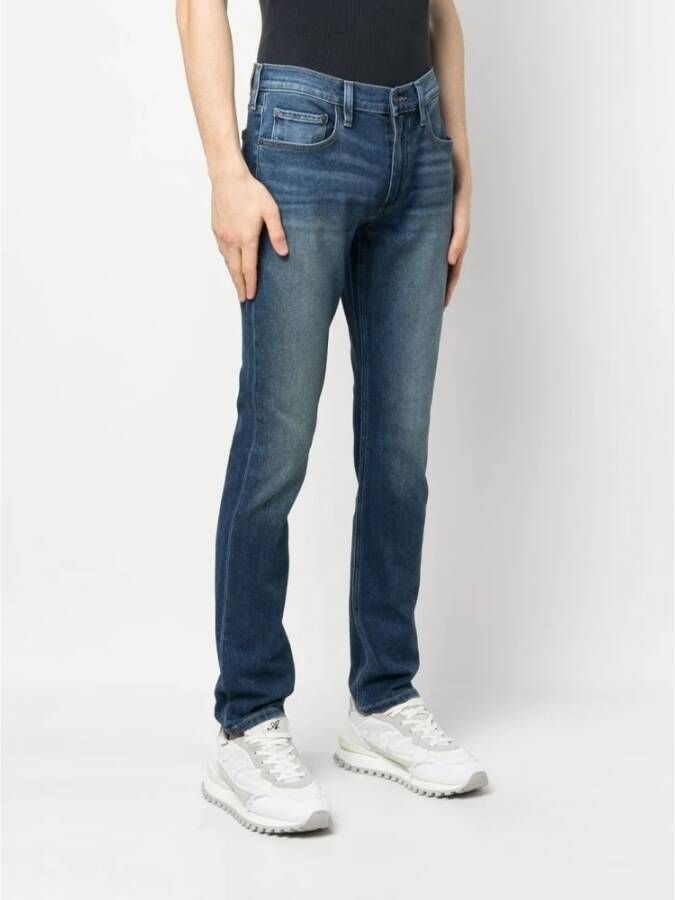 Paige Slim-fit Jeans Blauw Heren