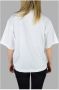 Palm Angels Air Oversized T-Shirt Casual Chic Stijl White Dames - Thumbnail 2