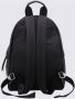 Palm Angels Zwarte Leren Rugzak met Logo Print Black Heren - Thumbnail 2