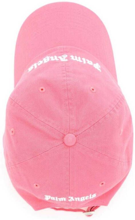 Palm Angels Pet met geborduurd logo Roze - Foto 5