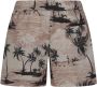 Palm Angels Beige Zwemkleding met Palmboomprint voor Heren Beige Heren - Thumbnail 2