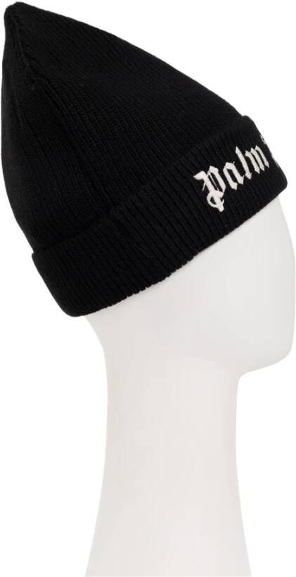 Palm Angels Kids Muts met geborduurd logo Zwart - Foto 2
