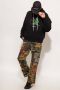 Palm Angels Hoodie met print Zwart - Thumbnail 8