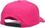 Palm Angels Fuchsia Logo Geborduurde Katoenen Hoed Pink Heren - Thumbnail 3