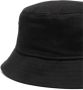 Palm Angels Zwarte katoenen bucket hoed met uniek logo stiksel Black Heren - Thumbnail 2