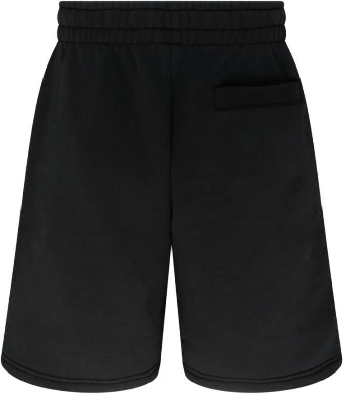 Palm Angels Zwarte Shorts met Stijl Model Naam Zwart Heren