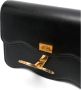 Palm Angels Crossbody tas met golvormig ontwerp en goudkleurig logo Black Dames - Thumbnail 4