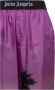 Palm Angels Paarse Broek met Wijde Pijpen en Palmprint Purple Dames - Thumbnail 8