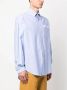Palm Angels Sartorial Tape Overhemd L S Moeiteloze stijl en veelzijdigheid Blauw Heren - Thumbnail 3