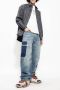 Palm Angels Gewatteerd Overshirt met Monogram Stiksels Black Heren - Thumbnail 2