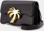 Palm Angels Zwarte Palm Beach Crossbody Mini Tas Zwart Dames - Thumbnail 3