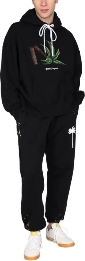 Palm Angels Hoodie met print Zwart - Foto 9