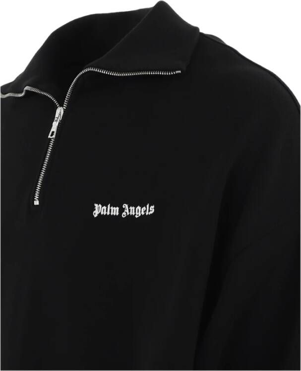 Palm Angels Sweater met geborduurd logo Zwart - Foto 6