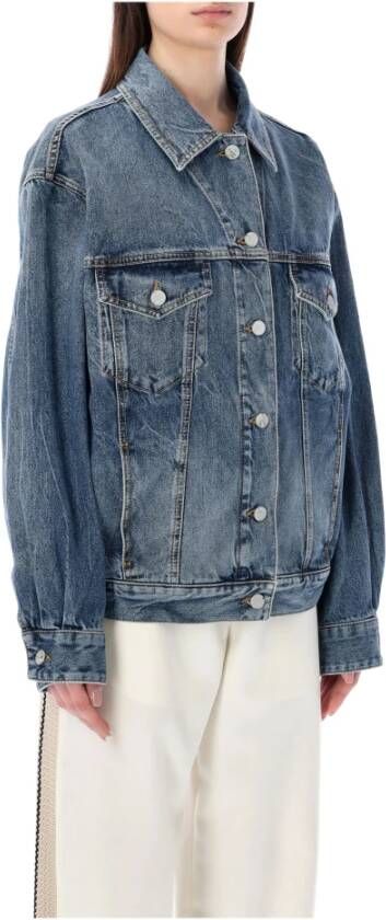 Palm Angels Denim jack Blauw - Foto 6