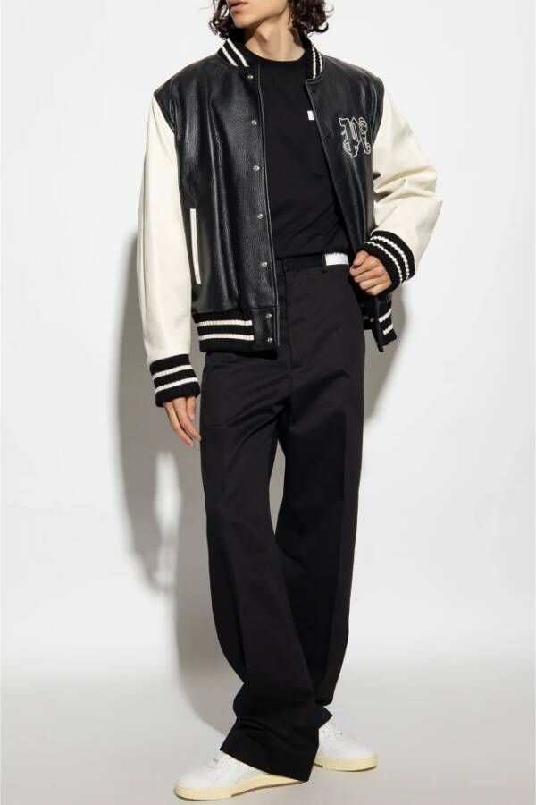 Palm Angels Pantalon met logoband Zwart - Foto 5