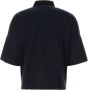 Palm Angels Oversized Polo Shirt in Midnight Blue Blauw Heren - Thumbnail 2