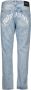 Palm Angels Curved Logo Back B 5 Zakken Loszittende Jeans Blauw Heren - Thumbnail 8