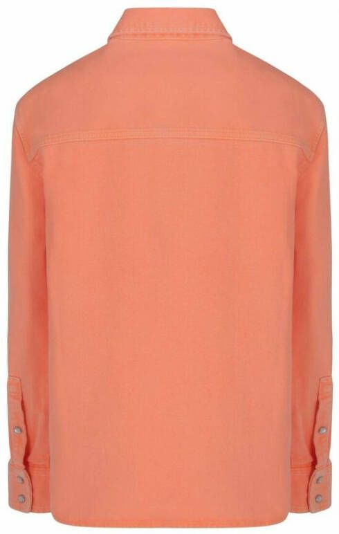 Palm Angels Oranje Shirt voor Vrouwen Ss22 Oranje Dames