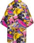 Palm Angels Multicolor Oversize Bowling Shirt Meerkleurig Dames - Thumbnail 2
