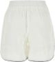 Palm Angels Stijlvolle Linnen Shorts voor Vrouwen White Dames - Thumbnail 2