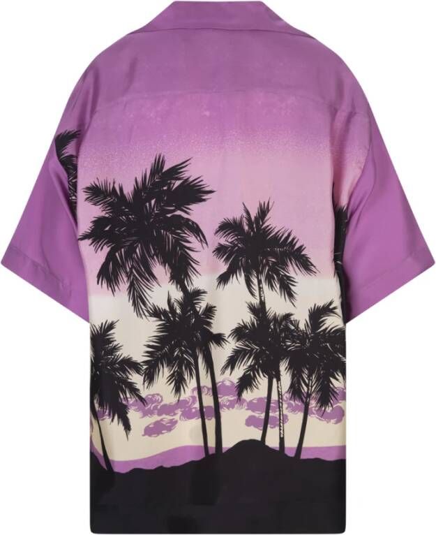 Palm Angels Short Sleeve Shirts Roze Dames
