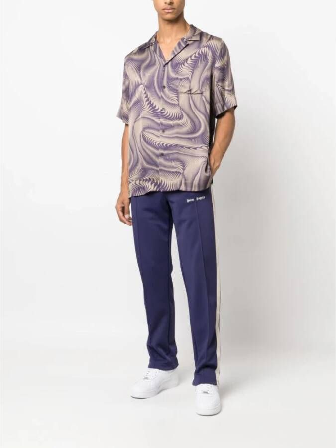 Palm Angels Stijlvolle Kledingcollectie Blauw Heren