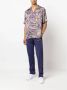 Palm Angels Blauwe Broek met Elastische Tailleband Blauw Heren - Thumbnail 2