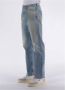 Palm Angels Lichtblauwe Distressed Straight-Leg Jeans Blue Heren - Thumbnail 8