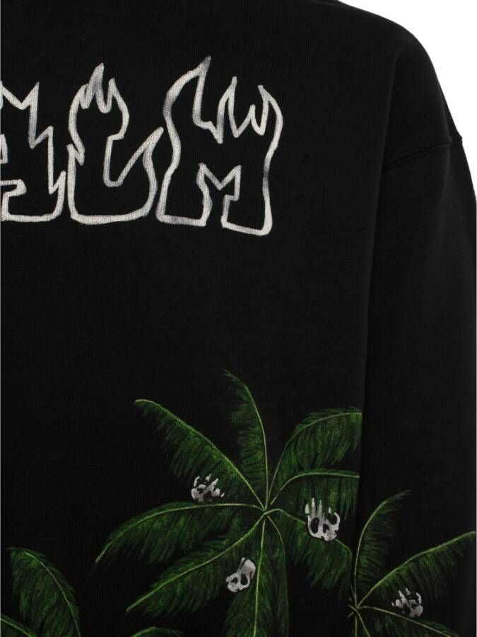 Palm Angels Sweater met logoprint Zwart - Foto 8