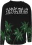 Palm Angels Zwart Streetwear Sweatshirt met Palmamp;Skull Print Black Heren - Thumbnail 2