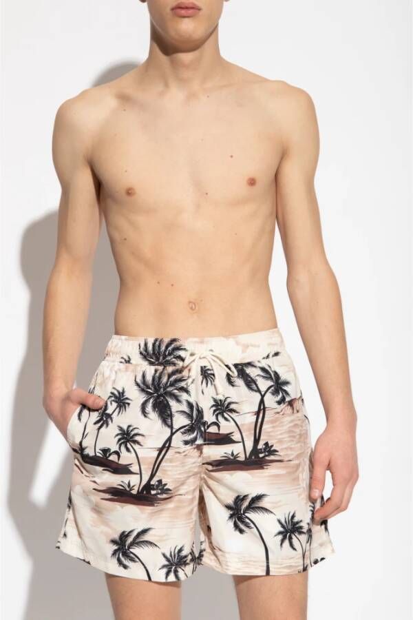 Palm Angels Zwemkleding Beige Heren