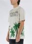 Palm Angels Vintage Palm&skull T-shirt Beige Heren - Thumbnail 12