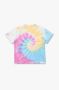 Palm Angels Kids T-shirt met tie-dye print Blauw - Thumbnail 3