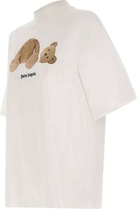 Palm Angels T-Shirts Wit Dames