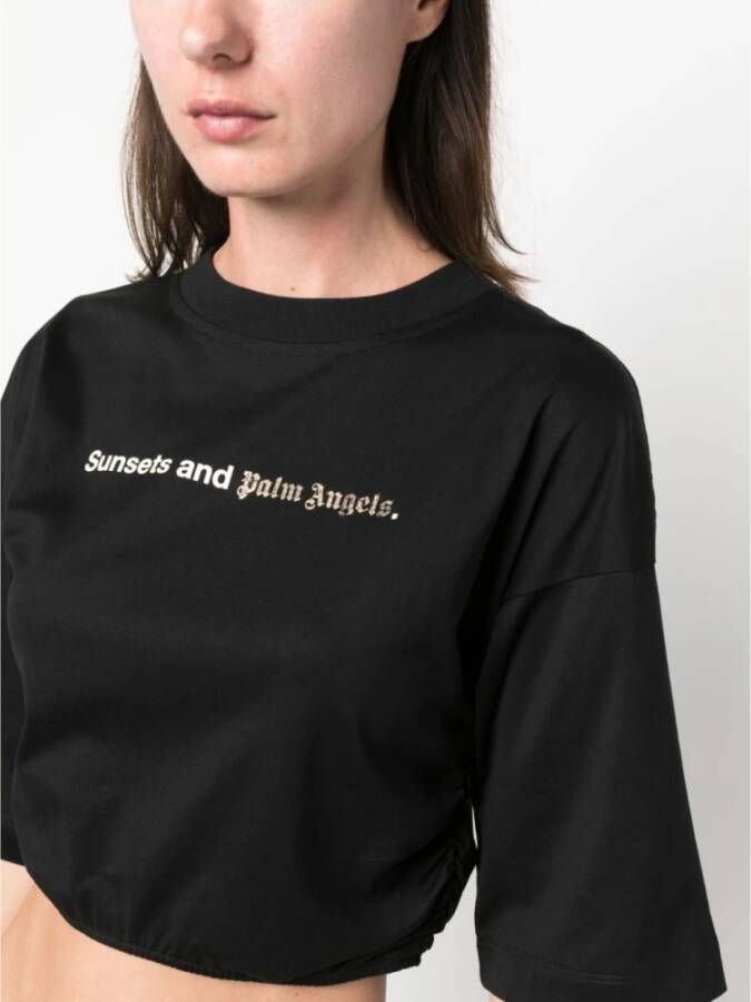Palm Angels T-Shirts Zwart Dames