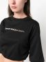 Palm Angels Zwarte T-shirts en Polos Black Dames - Thumbnail 2